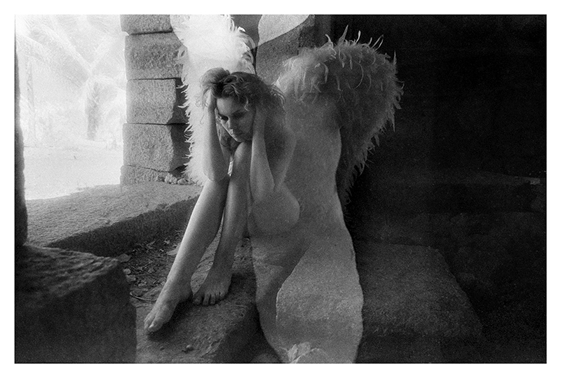 Best Indian Art Photographer in India, Vikram Bawa, Art Photography, Photo Art, Art Gallery, Art Exhibition, Awards, Flight from The Fallen Angel Series, Hampi, Best Photo Artist Vikram Singh Bawa, Mumbai, India.