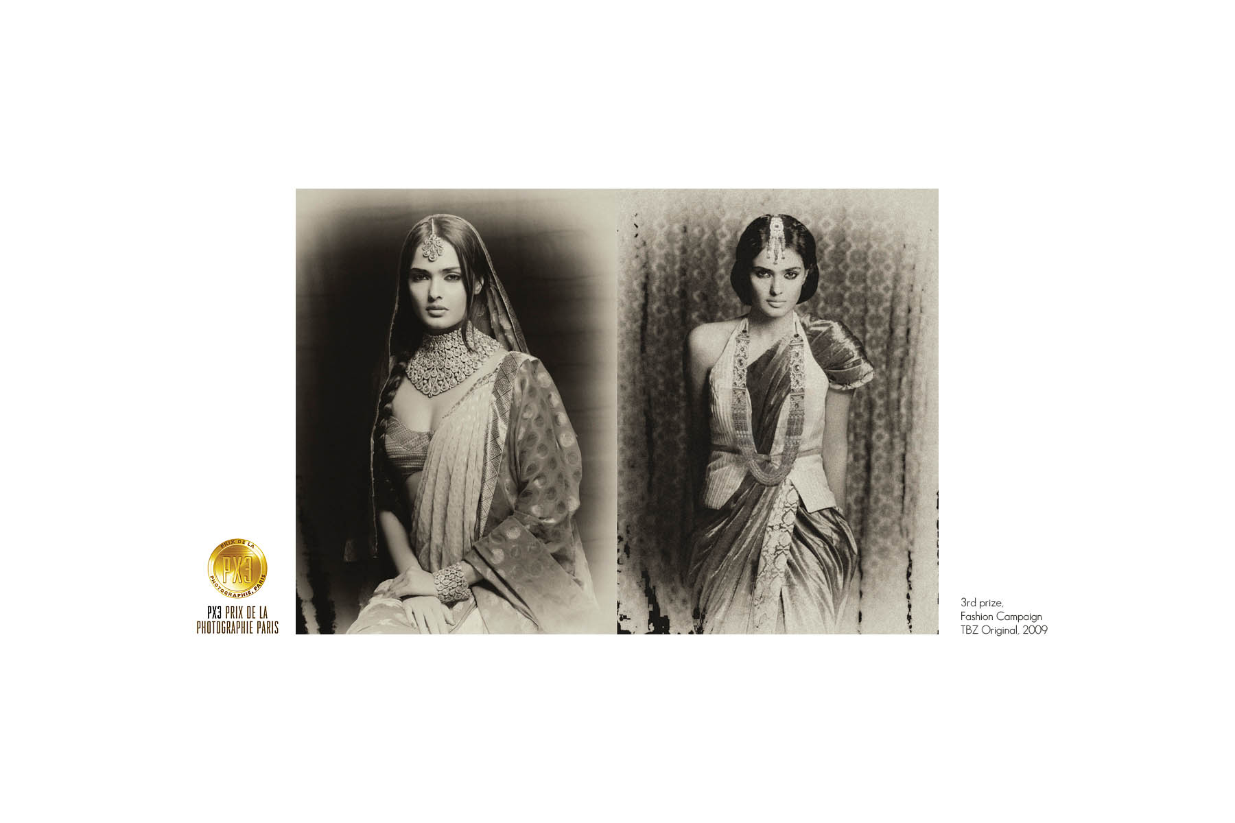 Best Award Winner Photographer in India, Vikram Bawa, Best Advertising Photographers PX3 PRIX DE LA Photographie Paris - 3rd Prize Fashion Campaign Winner in 2009, TBZ Jewellery, Best Fashion Photographer, Best Advertising Photographer Worldwide, Vikram Bawa, Mumbai, India
