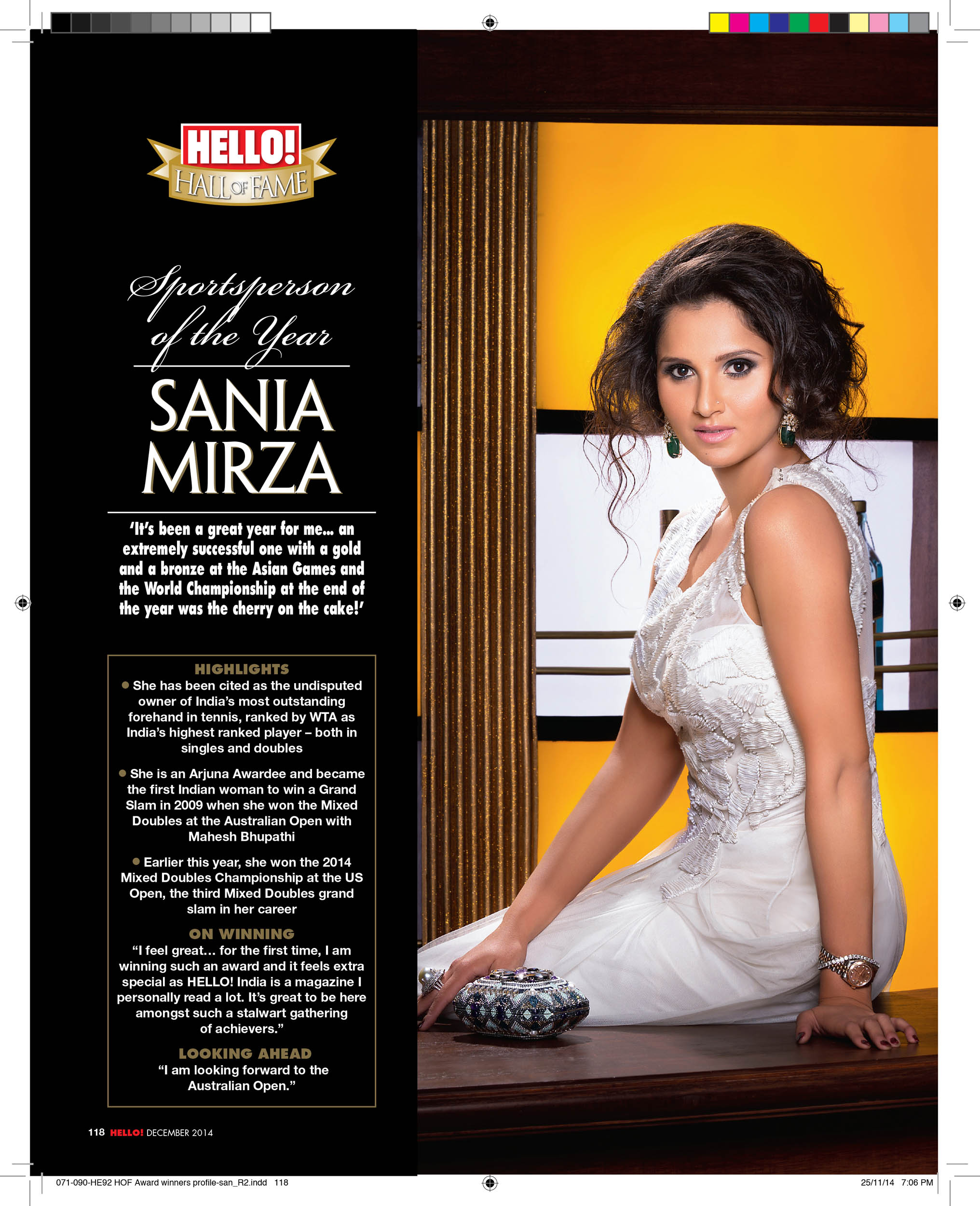 Best Celebritiy Photographer in India Vikram Bawa, Indian Tennis Player Sania Mirza for Hello!, Shooting with Celebrity, Magazine Shoot, Award, Spots, Best Published Photographer, Best Editorial Photographer, Best Fashion Photographer Vikram Bawa in Mumbai, India