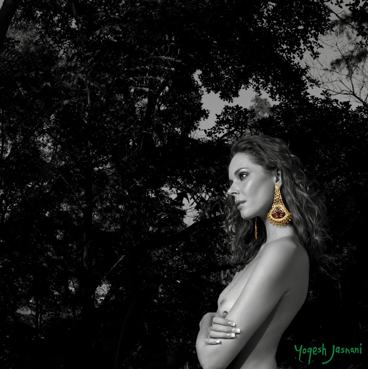 Best Model Photographer  Vikram Bawa in India, Yogesh Jashnani Jewellery, B&W, Product shoot, Forest, Abstract, Model, commercial photographer,Advertising, Best Fashion Photographer Vikram Bawa in Mumbai, India