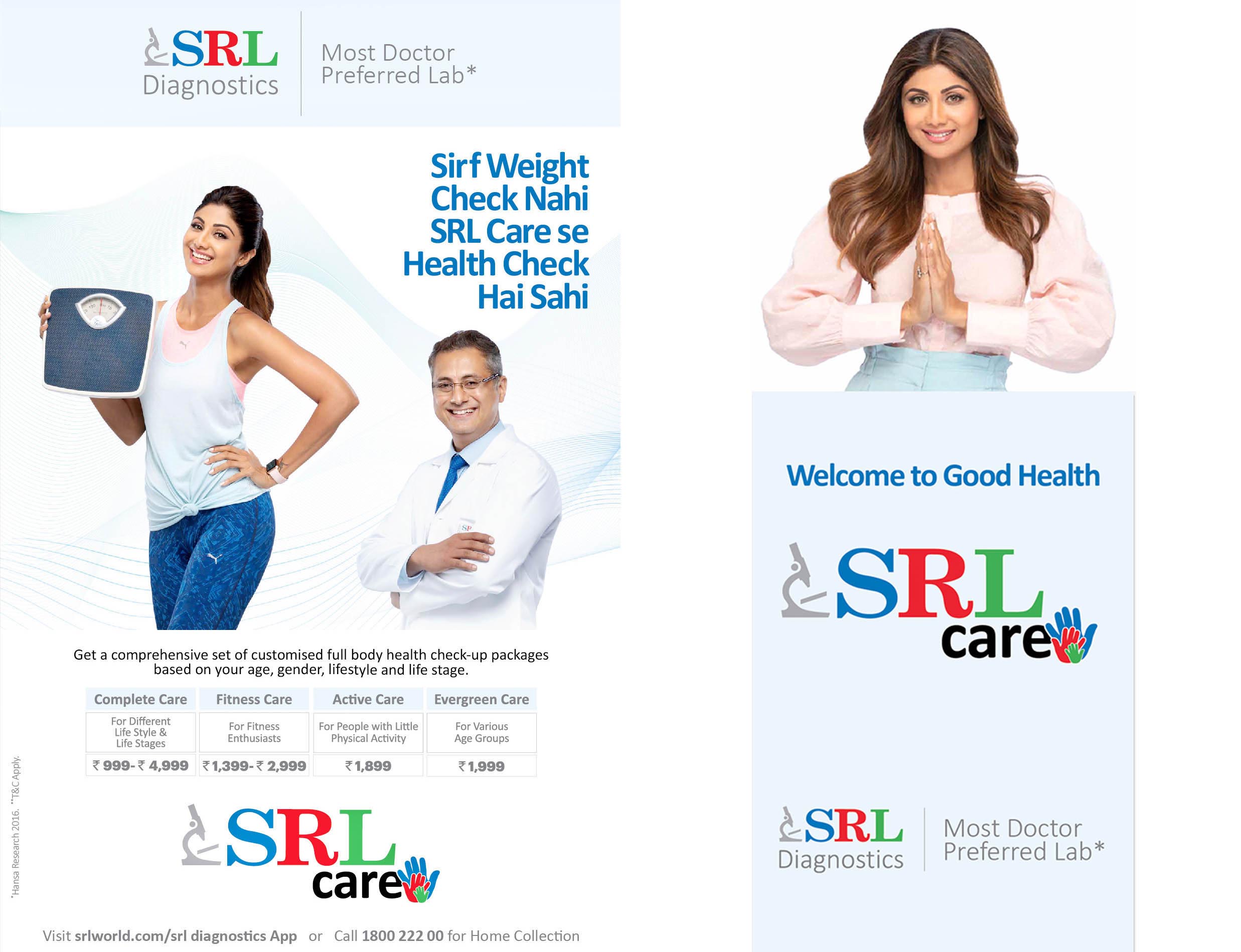 Best Commercial Photographer in India Vikram Singh Bawa, Actress Shilpa Shetty for SRL Diagnostics, Health, Lab, Fittness, Product Photography, Advertising, Best Advertising Photographer Vikram Bawa in Mumbai, India