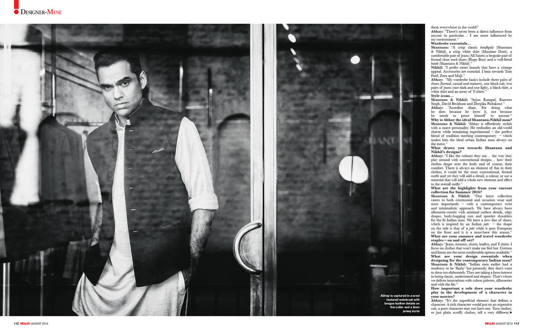 Best Bollywood Photographer in India Vikram Bawa,Actor Abhay Deol for Hello magazine, Shooting with Star, Celebrity, Magazine, Editorial, Best Published Photographer, Shantanu Nikhil, Commissioned work, Fashion, Glamour, Lifestyle, Best Fashion Photographer Vikram Bawa, Mumbai, India