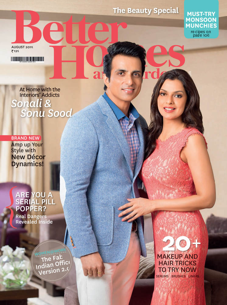 Best Bollywood Photographer in India Vikram Bawa, Actor  Sonu Sood for Better Homes & Garden Magazine, Editorial Photography,Best Published Photographer,  Magazine, Cover, Better Homes, garden, Architecture,  flower, Best Fashion Photographer Vikram Bawa, Mumbai, India
