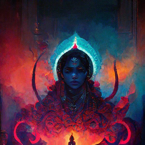AI generated Photography by Vikram Bawa, Mumbai, India, Artificial intelligence, Art, midjourney, Art Photographer, Gif Photography, Cinemagraphs, Goddess Kali,  Gifs